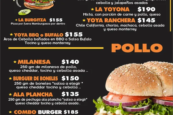 Menú página 2